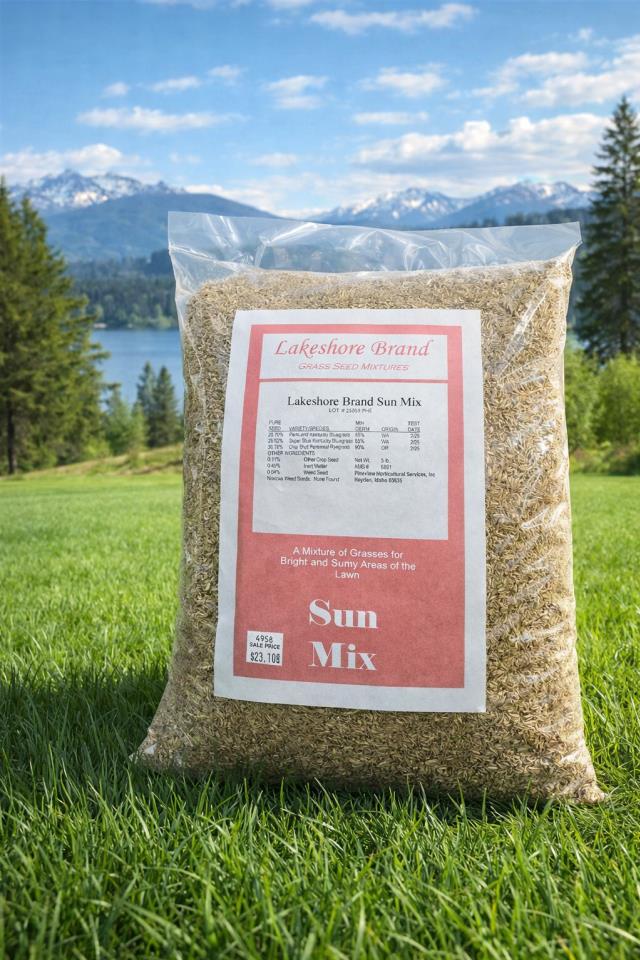 Where to rent GRASS SEED SUN MIX 5 LB in Hayden ID